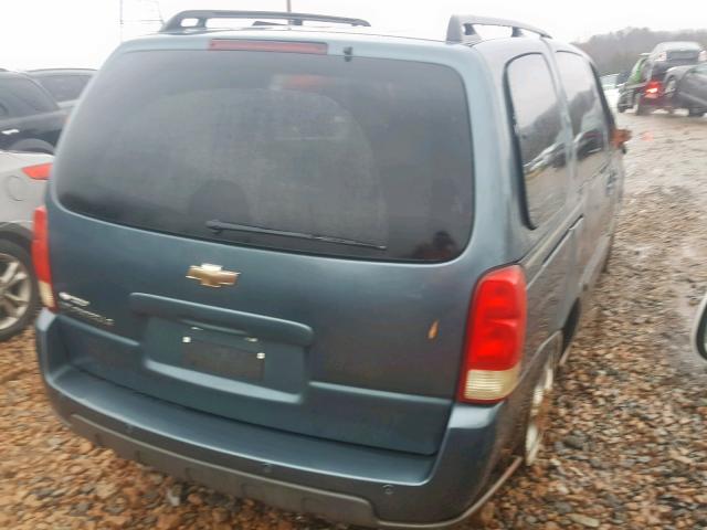 1GNDV23L95D245004 - 2005 CHEVROLET UPLANDER L 青色 照片 4