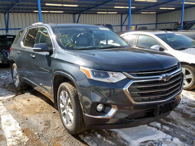 1GNEVJKWXJJ253568 - 2018 CHEVROLET TRAVERSE P BLACK photo 1