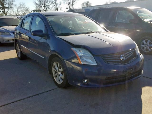 3N1AB6AP4CL655415 - 2012 NISSAN SENTRA 2.0 BLUE photo 1