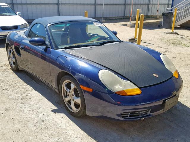 WP0CA29891U627370 - 2001 PORSCHE BOXSTER BLUE photo 1