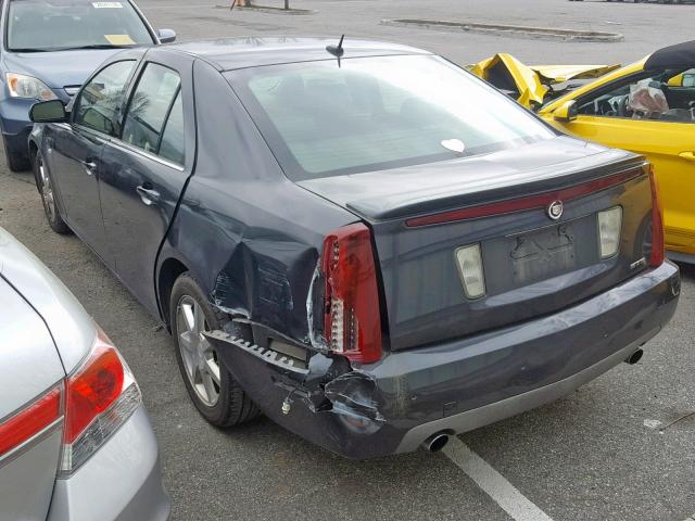 1G6DW677750154933 - 2005 CADILLAC STS CHARCOAL photo 3