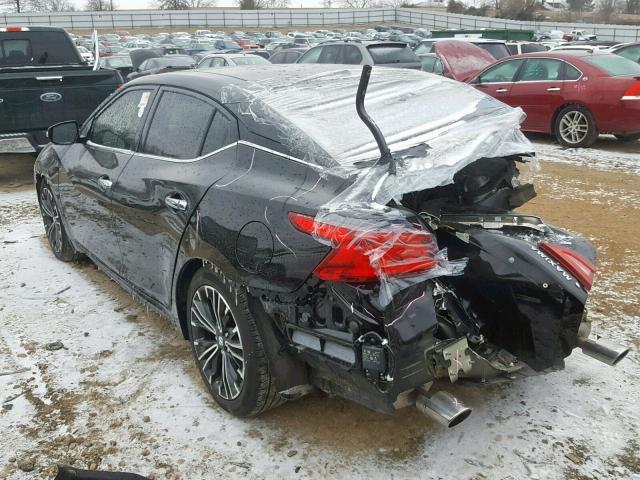 1N4AA6AP7HC436182 - 2017 NISSAN MAXIMA 3.5 BLACK photo 3