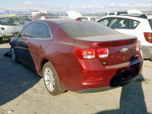 1G11C5SL9FF292293 - 2015 CHEVROLET MALIBU 1LT MAROON photo 3