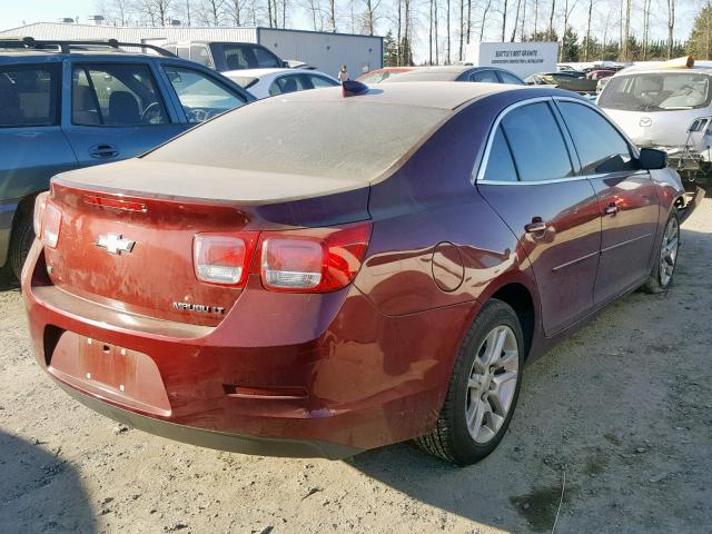 1G11C5SL9FF292293 - 2015 CHEVROLET MALIBU 1LT MAROON photo 4
