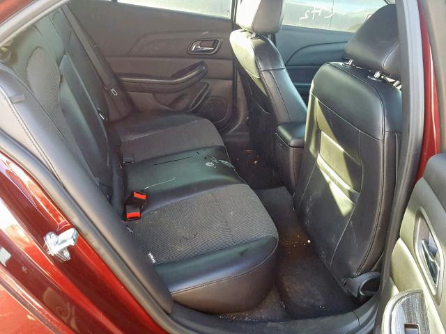 1G11C5SL9FF292293 - 2015 CHEVROLET MALIBU 1LT MAROON photo 6