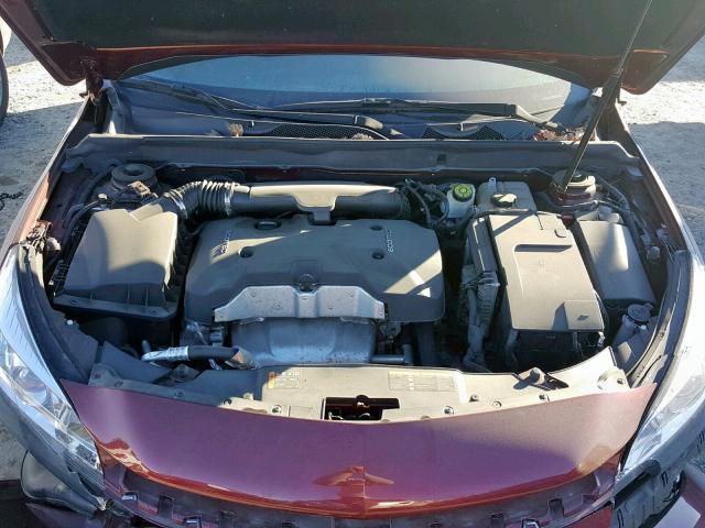 1G11C5SL9FF292293 - 2015 CHEVROLET MALIBU 1LT MAROON photo 7