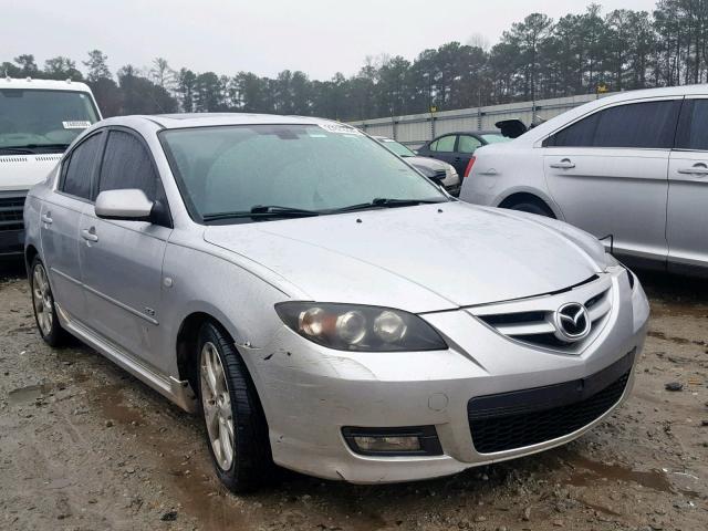 JM1BK323281877753 - 2008 MAZDA 3 S SILVER photo 1