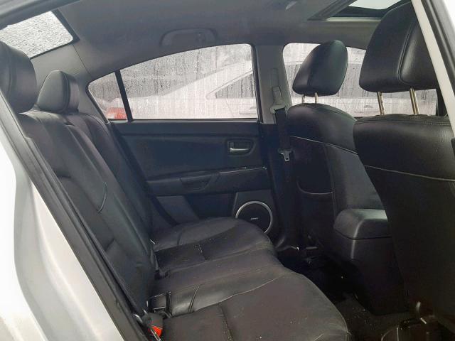 JM1BK323281877753 - 2008 MAZDA 3 S SILVER photo 6