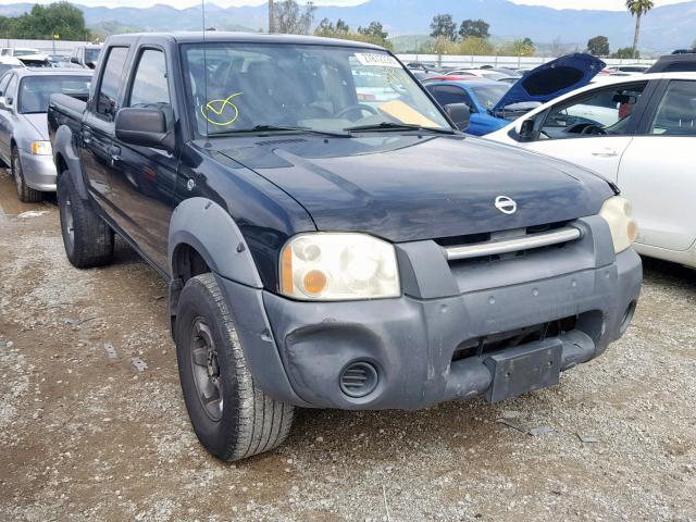 1N6ED27T43C461210 - 2003 NISSAN FRONTIER C BLACK photo 1