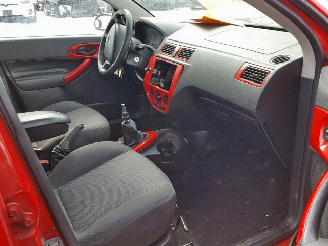 1FAFP37N17W318277 - 2007 FORD FOCUS ZX5 RED photo 5