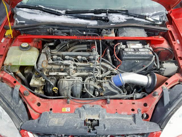 1FAFP37N17W318277 - 2007 FORD FOCUS ZX5 RED photo 7