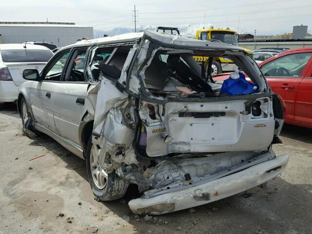 4S3BH665236639909 - 2003 SUBARU LEGACY OUT SILVER photo 3