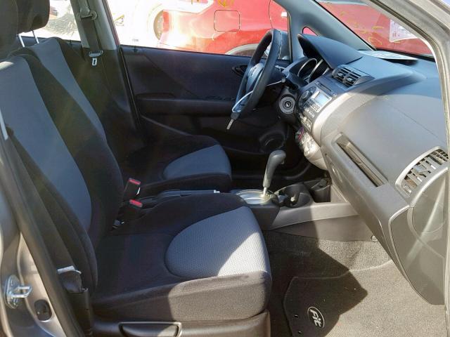 JHMGD38447S002794 - 2007 HONDA FIT SILVER photo 5