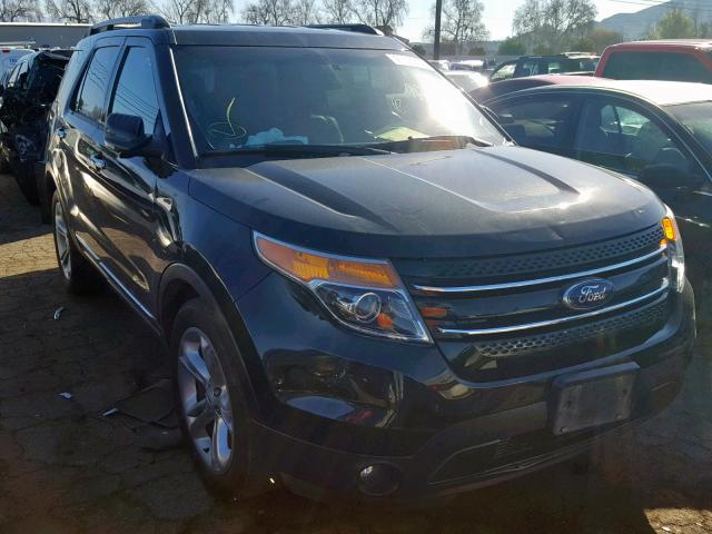 1FM5K8F83FGA16247 - 2015 FORD EXPLORER L BLACK photo 1