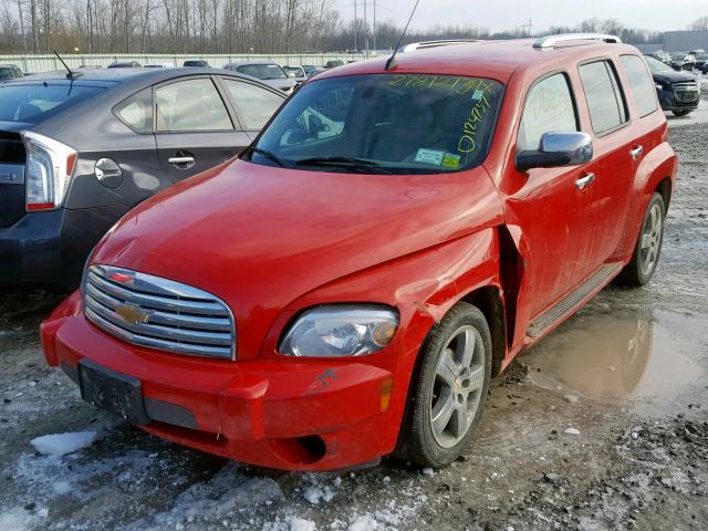 3GNBACFU5BS632691 - 2011 CHEVROLET HHR LT RED photo 2