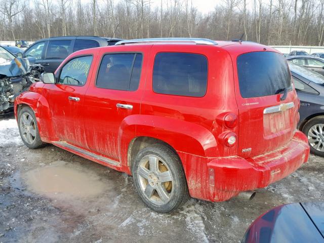 3GNBACFU5BS632691 - 2011 CHEVROLET HHR LT RED photo 3