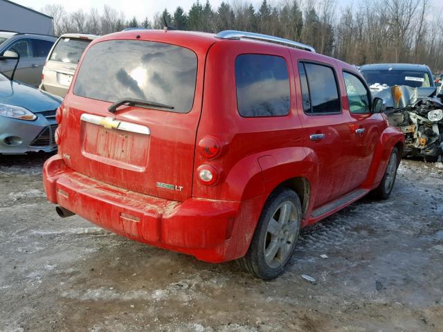 3GNBACFU5BS632691 - 2011 CHEVROLET HHR LT RED photo 4