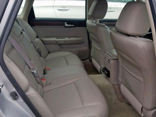 JNKBY01F58M550334 - 2008 INFINITI M45 SILVER photo 6