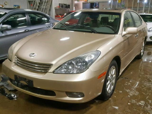 JTHBF30GX30088726 - 2003 LEXUS ES 300 GOLD photo 2