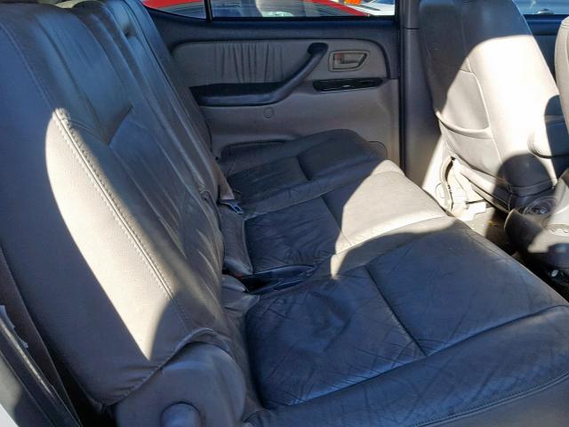 5TDBT48A61S017128 - 2001 TOYOTA SEQUOIA LI GRAY photo 6