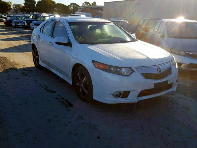 JH4CU2F84DC011208 - 2013 ACURA TSX SE WHITE photo 1