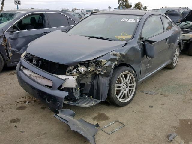 JTKDE167680254555 - 2008 TOYOTA SCION TC ნაცრისფერი ფოტო 2