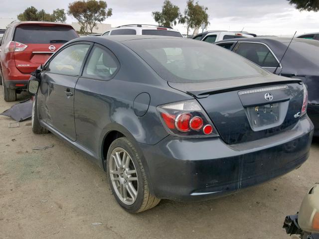 JTKDE167680254555 - 2008 TOYOTA SCION TC ნაცრისფერი ფოტო 3