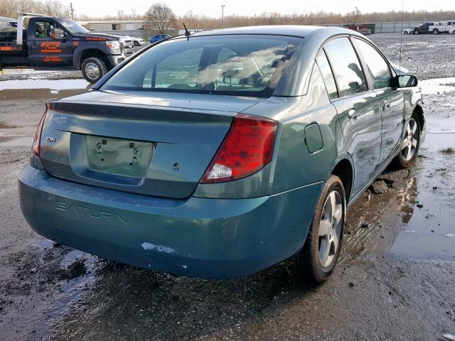 1G8AL58F97Z145197 - 2007 SATURN ION LEVEL GREEN photo 4