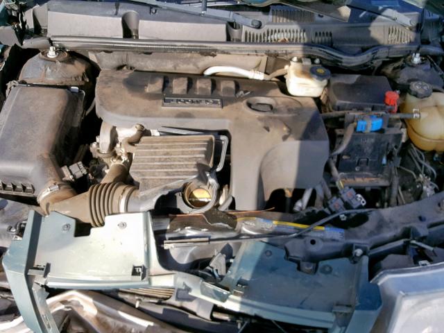 1G8AL58F97Z145197 - 2007 SATURN ION LEVEL GREEN photo 7