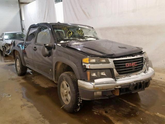 1GTDT43E888219664 - 2008 GMC CANYON SLE BLACK photo 1