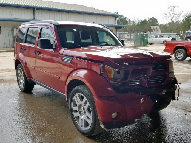 1D4PT4GK9BW576094 - 2011 DODGE NITRO HEAT RED photo 1