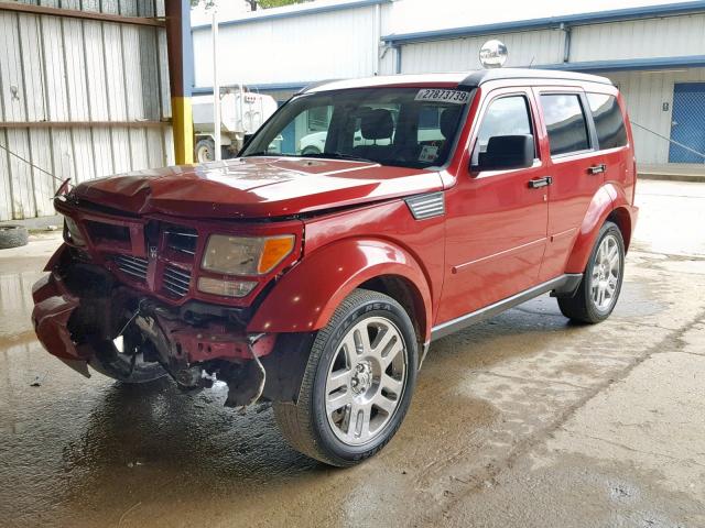 1D4PT4GK9BW576094 - 2011 DODGE NITRO HEAT RED photo 2