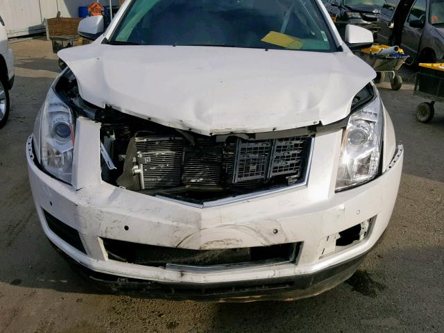 3GYFNBE37ES566404 - 2014 CADILLAC SRX LUXURY WHITE photo 9