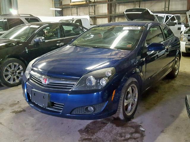 W08AT271185121360 - 2008 SATURN ASTRA XR BLUE photo 2