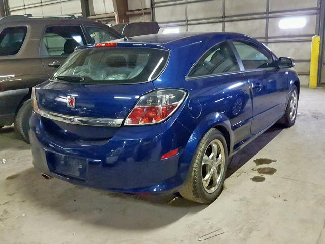 W08AT271185121360 - 2008 SATURN ASTRA XR BLUE photo 4