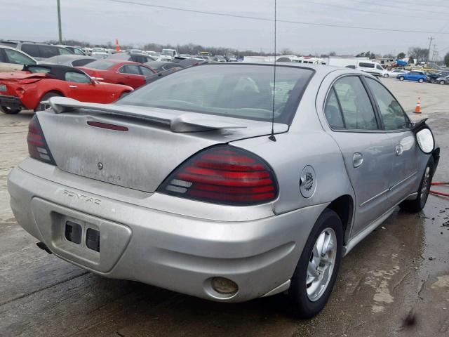 1G2NF52E23C251278 - 2003 PONTIAC GRAND AM S GRAY photo 4