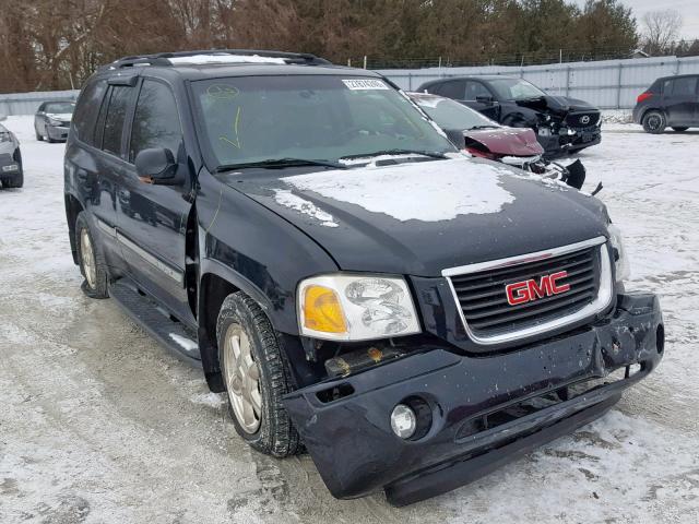 1GKDT13S422418567 - 2002 GMC ENVOY BLACK photo 1