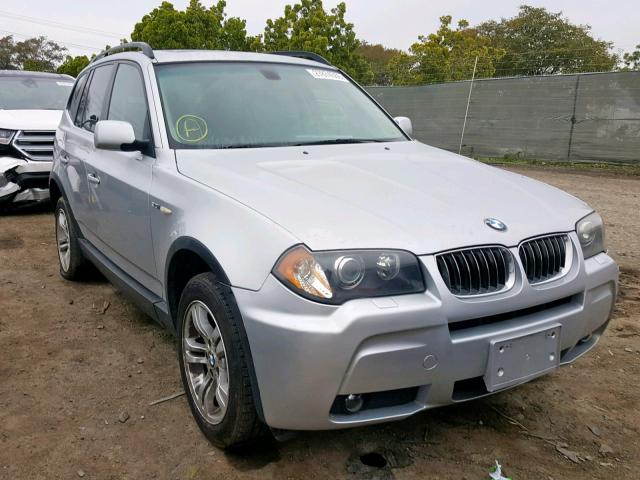 WBXPA93406WG83361 - 2006 BMW X3 3.0I GRAY photo 1