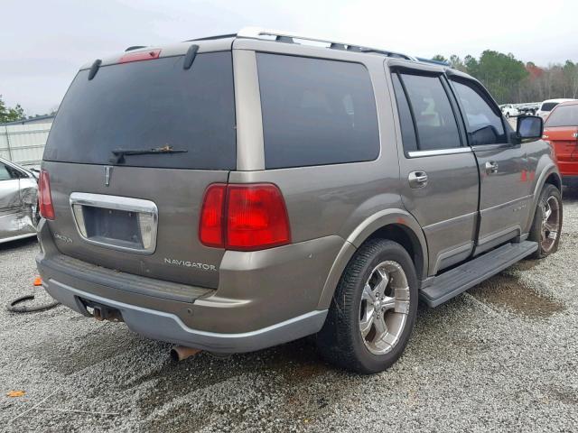 5LMFU28R64LJ12053 - 2004 LINCOLN NAVIGATOR CREAM photo 4