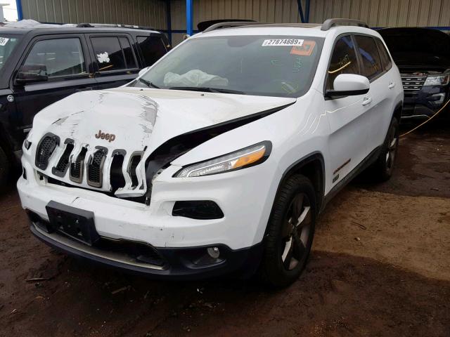 1C4PJMCS2GW293116 - 2016 JEEP CHEROKEE L WHITE photo 2