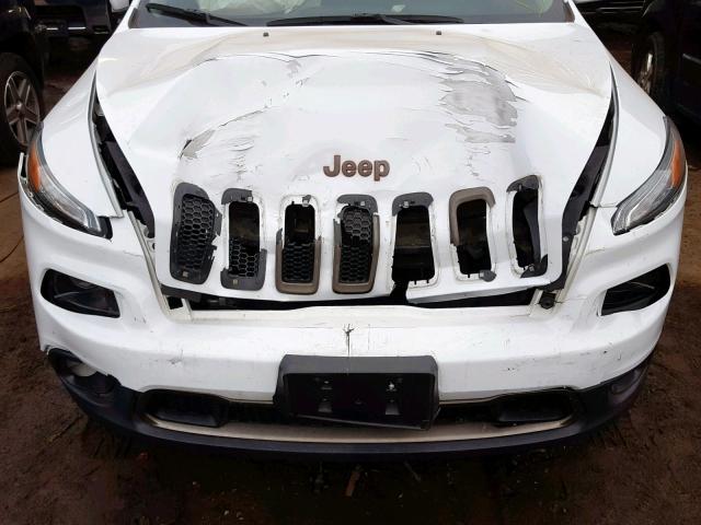 1C4PJMCS2GW293116 - 2016 JEEP CHEROKEE L WHITE photo 7