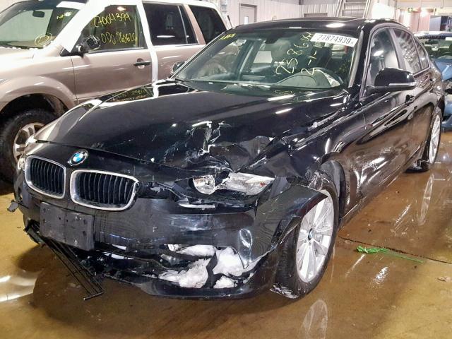 WBA8E5G34HNU44074 - 2017 BMW 320 XI BLACK photo 2