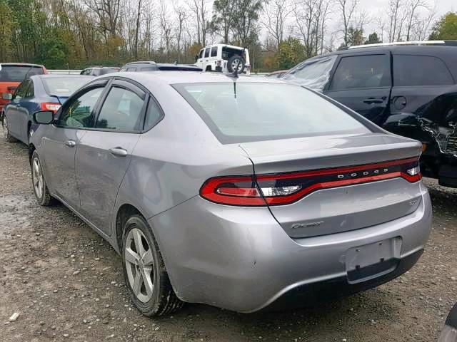 1C3CDFBBXFD187739 - 2015 DODGE DART SXT GRAY photo 3