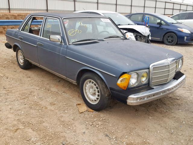 WDBAB23A3DB389952 - 1983 MERCEDES-BENZ 240 D BLUE photo 1