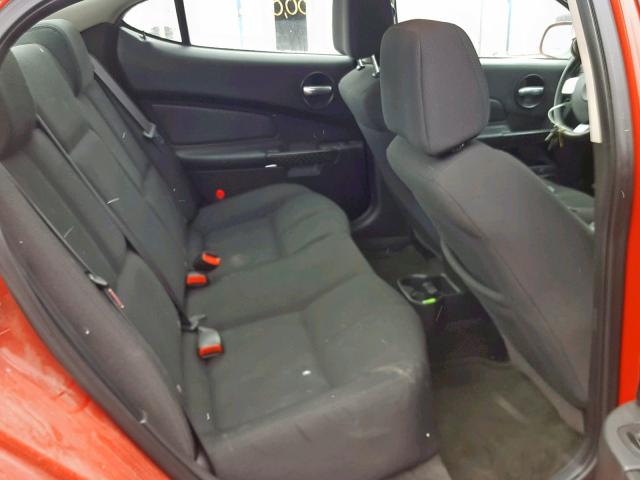 2G2WP552081181702 - 2008 PONTIAC GRAND PRIX RED photo 6