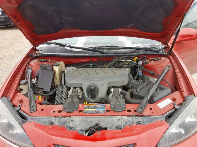 2G2WP552081181702 - 2008 PONTIAC GRAND PRIX RED photo 7