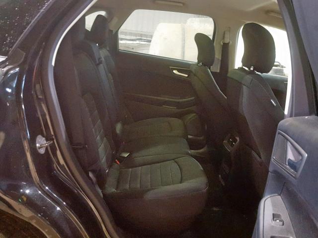 2FMTK3G87FBC41092 - 2015 FORD EDGE SE BLACK photo 6