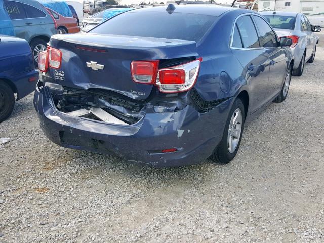 1G11B5SA2DF258713 - 2013 CHEVROLET MALIBU LS BLUE photo 4