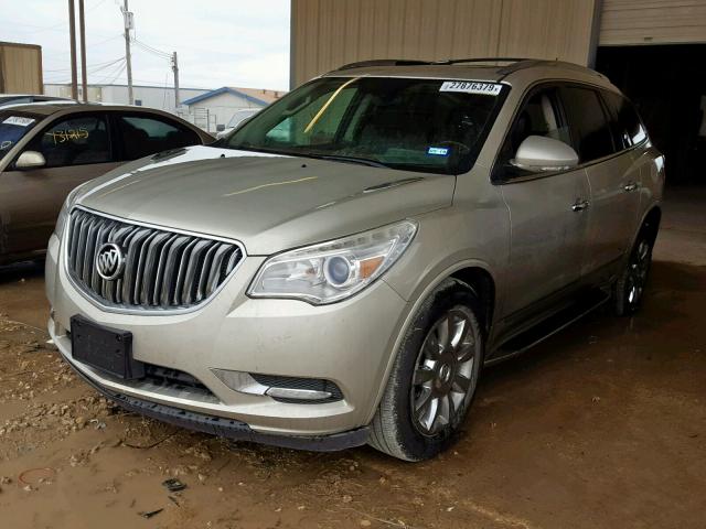 5GAKRDKD7DJ102144 - 2013 BUICK ENCLAVE SILVER photo 2