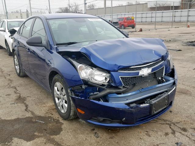 1G1PA5SH5D7122533 - 2013 CHEVROLET CRUZE LS BLUE photo 1